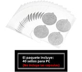 Coffee Capsules Or 37MM Foil Seal Lids Sell Separately Refillable Coffee Filters Cup Compatible With Nespresso Original