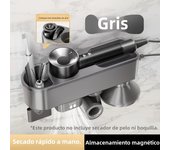 Hair Dryer Holder, Blow Dryer Hanger Wall Mount Compatible for Dyson Supersonic and XIAOMI, H501, Automalic Hand Drying