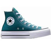 Zapatilla Verde Converse Chuck Taylor All Star Lift Platform Seasonal Color