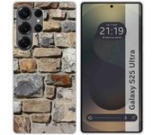 Tumundosmartphone Funda Silicona para Samsung Galaxy S25 Ultra 5G diseño Ladrillo 03 Dibujos