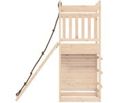 vidaXL Parque infantil de exterior madera maciza de pino