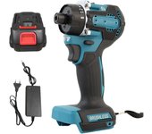 destornillador eléctrico inalámbrico, herramienta eléctrica sin escobillas, 23 + 1 Torque, 1/4 pulgadas, 180N.m, para batería Makita de 18V