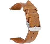 22 20mm Leather Venu 3 2 Band Straps For Garmin Forerunner 265 255 255M 245 645 158 55/Vivoactive 4 3 5/Venu SQ 2 Plus Bracelet