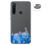 Tumundosmartphone Funda Gel Transparente para Xiaomi Redmi Note 8T diseño Hipo Dibujos