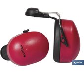 COFAN - Orejeras para casco | Orejeras con reducción de ruido | Adecuado para cascos de seguridad