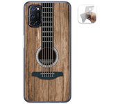 Tumundosmartphone Funda Gel Tpu para Oppo A52 / Oppo A72 diseño Madera 11 Dibujos