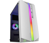 Mars Gaming MC-S1 Caja PC Micro-ATX ARGB USB 3.0 con Ventana Blanco