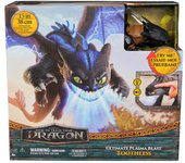 SPIN MASTER - Dreamworks Dragons - Figura Dragón Desdentao Electrónico con Ataque de Plasma de Cómo Entrenar a tu Dragón, Alas de 63 cm, Luces y Sonidos - 6072541 - Juguetes Niños 4 Años + - Regalo Niño 4 Años +