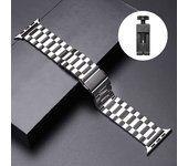Stainless Steel Strap For Apple Watch Ultra 2 49mm 45mm 41mm 40mm 44mm Watch Strap Metal Bracelet For iWatch Series 9 8 7 6 5 4