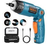 TACKLIFE - Destornillador eléctrico SDH13DCB Inalambrico Recargable 3,6 V