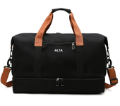 Bolso de viaje para hombre y mujer, bolsa de hombro impermeable para gimnasio, Yoga, deportes, Fitness, bolsa de equipaje seca y húmeda