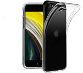 Tumundosmartphone Funda Silicona Gel TPU Transparente para Iphone SE 2020