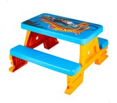 Hot Wheels Mesa de picnic infantil