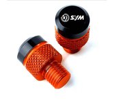 For SYM CRUISYM GTS 300 GTS 300i JOYMAX Z 125 250 300 CNC Aluminum Motorcycle Rearview Mirror Hole Plug Screw Bolts Cover Caps