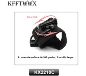 Wrist Strap for Gopro Hero 12 11 10 9 8 7 6 5 4 Camera Accessories 360 Degree Belt Mount for Go Pro YI 4K EKEN H9R SJ4000 AKASO