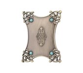 Vintage Plum Blossom Floss Bobbins Thread Holder Zinc Alloy Winding Board Bobbins Storage Organizer Cross Stitch Sewing Supplies