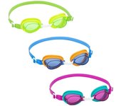 Bestway Gafa Natacion Infantil Correa Silicona Set 3 Piezas +3 Años Playa y Piscina 21074