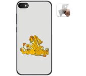 Tumundosmartphone Funda Gel Tpu para Alcatel 1V 2019 diseño Leones Dibujos