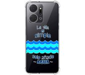Funda Silicona Antigolpes para Huawei Honor X8a diseño Agua Dibujos