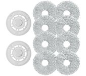 Robot Vacuum Cleaner Washable Mop Rags Mop Cloth Holder For Dreame Bot L10s Pro L10s Ultra S10 S10 Pro For Xiaomi Mijia B101cn