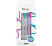 MR SET DE 4 BOLIS NEON QUE CAMBIAN DE COLOR BTS ESCRITURA 24