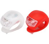 Bike Light Set Silicone Waterproof Bicycle Head Front Lamp and Taillight Flashlight for Bike Warning Lights Cycling Accessories