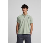 Silbon - Polo clasico raqueta smile verde claro