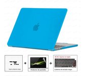 Laptop Case For MacBook Pro 14 M4 2024 Case Model A3112 Case & Dust plug & Screen film & Keyboard Cover Pro 16 M3 M2 Air 13 15.3