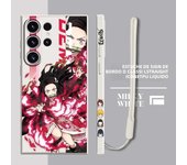 Demon Slayer Phone Case for Samsung Galaxy Note 10 Plus 9 S9 S10 Note 20 Ultra S8 S9 Soft Silicone Cover