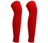 Loogdeel 1Pair Knee Over Football Leg Guards Socks Adult Children Leg Covers Breathable Kids Sports Shin Guards Calf Long Socks