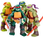 4 unids Teenage Mutant Ninja Turtles figuras de acción Juguetes niños cumpleaños coleccionables Decoración