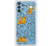 Funda original compatible con Samsung Galaxy A32 - Garfield Trazos y Color