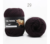 Yak Hair Coarse Wool Woven Scarf Thread Handmade DIY Material Woven Scarf Hat Line Outer Line Coarse Wool Ball