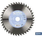 Disco de sierra ingletadora para madera ø250 x 3,2 x 30 mm, 40 dientes