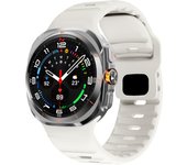 For Samsung Galaxy Watch 7 Ultra Strap 47mm Accessories correa Sport Silicone Bracelet For Samsung Galaxy Watch ultra band 47 mm