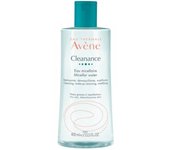Avène AVENE Cleanance Agua Micelar 400 Ml para Piel Grasa y Sensible, Limpia y Desmaquilla Suavemente, Reduce el Exceso de Sebo y Refresca la Piel