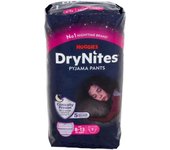 Huggies DryNites niñas 8-13 años, pack de 9 unidades
