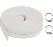 vidaXL Manguera Plana PE Tubo de Suministro de Agua Tubería Plomería Dimensiones 25 mm/25 m,  38 mm/25 m,  51 mm/25 m y mas