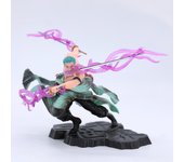 One Piece Action Figure Three-Knife Fighting Skill Roronoa Zoro Anime Model Decorations PVC Toy Gift