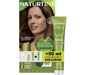 NATURTINT Biobased, Coloración Permanente Sin Amoniaco + Extra Mascarilla 50ml, 100% Cobertura de Canas, Tinte para el Cabello con Ingredientes Naturales, Color Intenso, Natural y Duradero 170ml