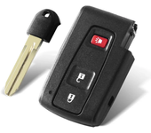 KEYYOU Replacement Smart Remote Key Shell Case For Toyota 2004 2005 2006 2007 2008 2009 Corolla Verso Camry Fob 2 3 Buttons