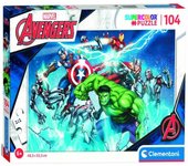Puzzle 104 piezas Héroes Avengers Marvel Marvel