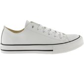 Victoria Tribu Zapatillas de efecto piel con cordones blancos 1065184