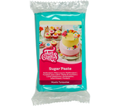 Fondant Funcakes Turquesa Místico 250g - Ideal para Decorar Tartas, Cupcakes y Galletas