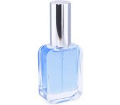 Frasco Perfume  Petaca Pulverizador Plateado Mayor | Envase Recargable Cristal para Perfumes Caseros | Elegante y Funcional