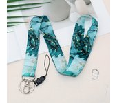 Universal  Mobile Phone Lanyard Marble Neck Strap Keychain Anti-lost Lanyard for ID Card Holder Keys Keychain Gift Accessories