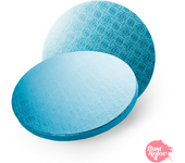 Cake Drum Redondo Azul - 25 Cm Ø / 12 Mm Grosor