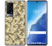 Funda Gel Tpu para Vivo X60 Pro 5G diseño Sand Camuflaje Dibujos