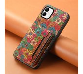 Flower Figure Leather Magnetic Wallet Phone Case For Samsung A14 A13 A20S A22 A30 A23 A24 A34 A53 A54 A52 A51 A31 A32 A33 A70