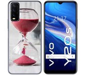 Tumundosmartphone Funda Gel Tpu para Vivo Y20s / Y11s diseño Reloj Dibujos